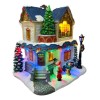 Home Accents Holiday Villa Casa Navideña Iluminada Luz Led Y