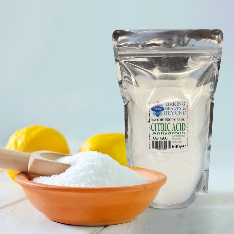 Baking Beauty and Beyond Food Grade Anhydrous Citric Acid -