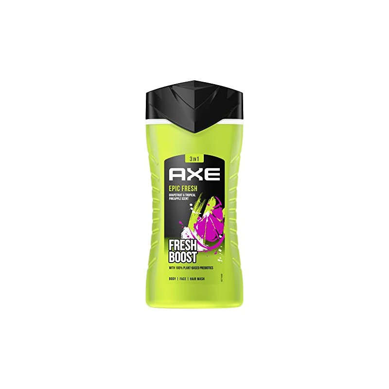 Axe Epic Fresh 3-in-1 Shower Gel & Shampoo, 250 ml