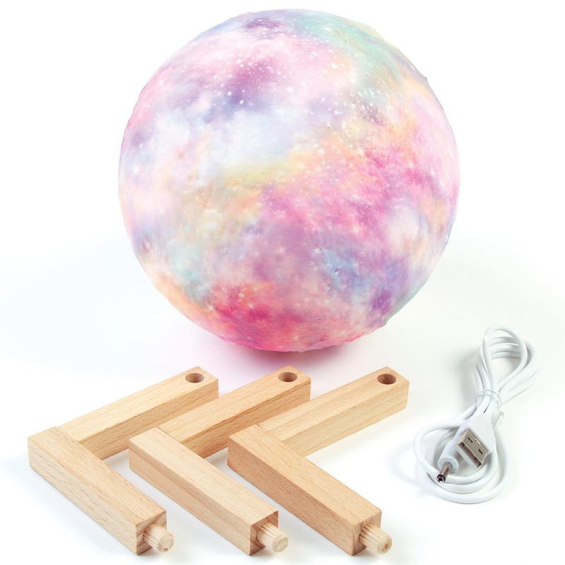 3C4G: Galaxy Dreams Moon Light - 6pcs, Touch to Change