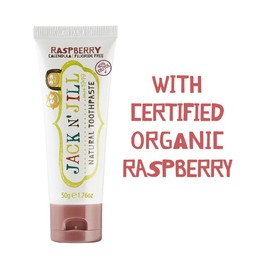 Jack N' Jill - Natural Children's Toothpaste - Raspberry (50g)