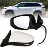 Left Driver side Mirror Fits 2014-2019 Toyota Highlander With Power