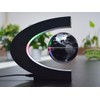 Senders Floating Globe with LED Lights C Shape Magnetic Levitation