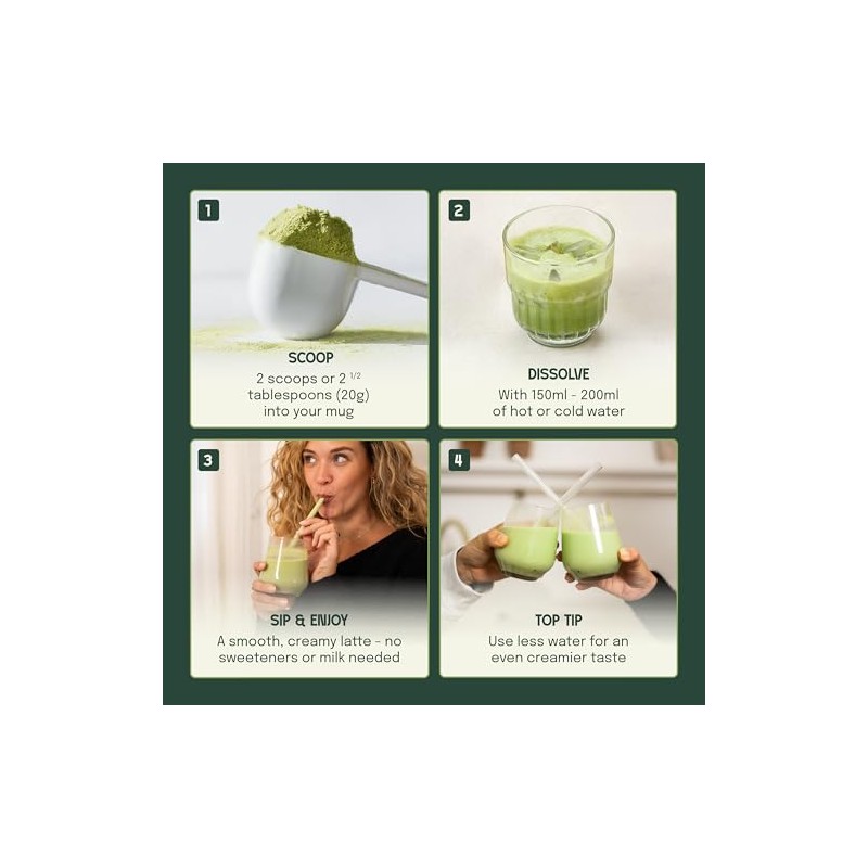 Matcha Fuel SuperLatte - Adaptogenic Matcha Latte Powder