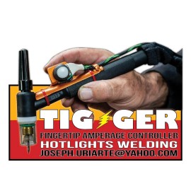 Unbranded Tig welding amperage controller with plug disconect TOPWELL MASTER TIG 250 AC/DC