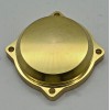 diycycleparts SOLID BRASS CV Carb Top Cover 1990-1999 Harley-Davidso