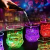 Light Up, Glow In-The Dark, Colorful LED Glowing Cocktail glass