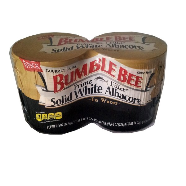 Bumble Bee Prime Solid White Albacore Fillet Tuna 6 cans 5 oz. each
