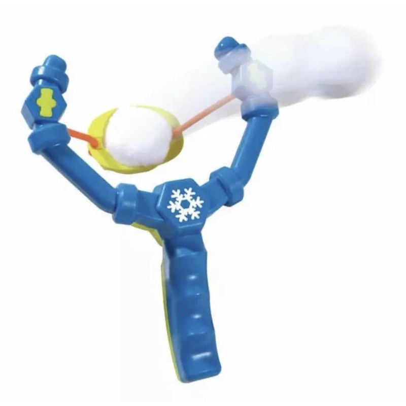 Snowtime Snowball Launchers (Set of 2) w/4 Snowballs for Indoor