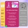 YUEDONG Speed Jump Rope Double Bearing Segmented Anti-Tangle Adjustable Silicone
