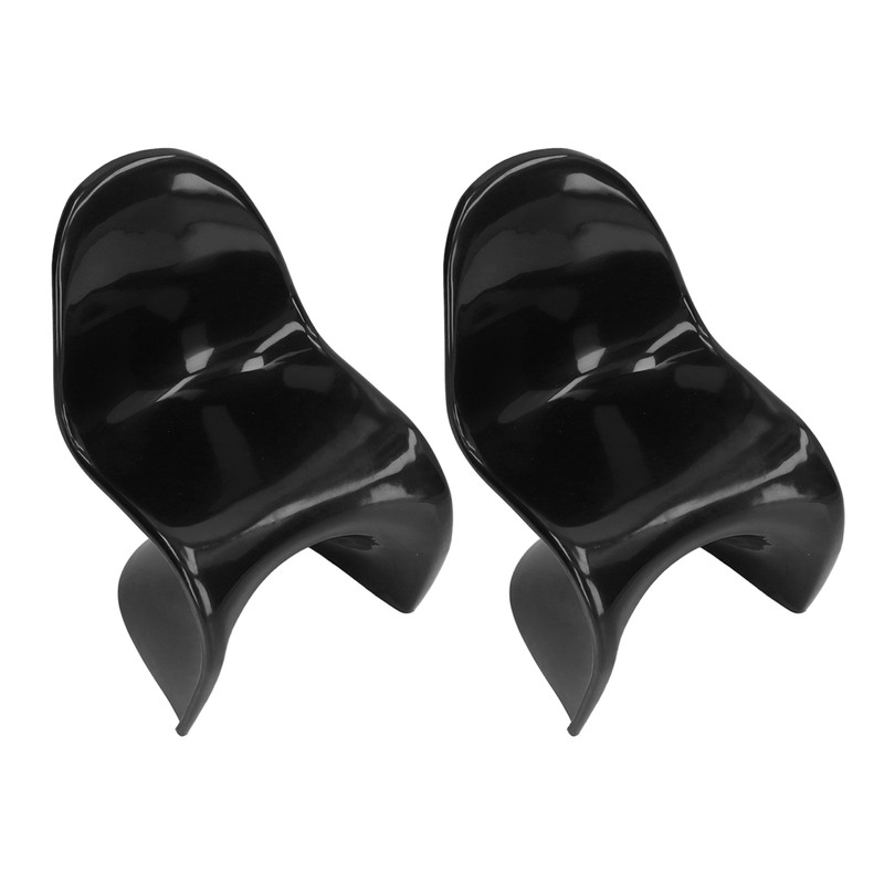 2pcs Miniature Chair 1/6 Scale Casual Cute Style DIY Small