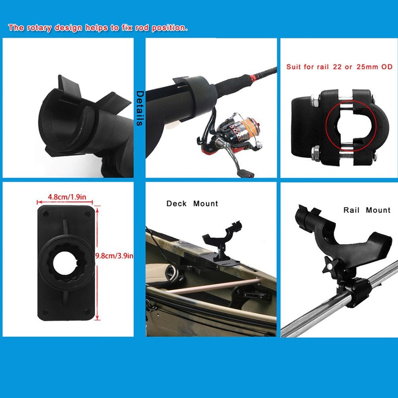 Boat Rod Holder Boat Fishing Rod Holder Rod Stand 360