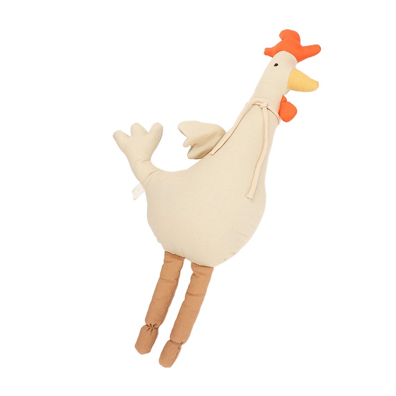 Cartoon Chicken Doll Soft Adorable Rooster Doll Toy for Children's