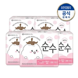 Good Feeling Pure Ultra Wings Medium 18x5 / 좋은느낌  순수 울트라 날개 중형 18x5