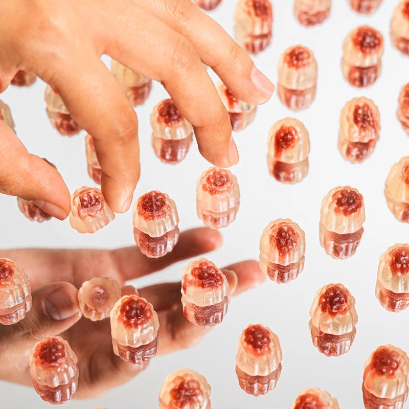 Glicinato De Magnesio En Gomitas | 60 Gummies Para 1