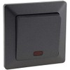 Milos Socket Switch Button Sets I Anthracite