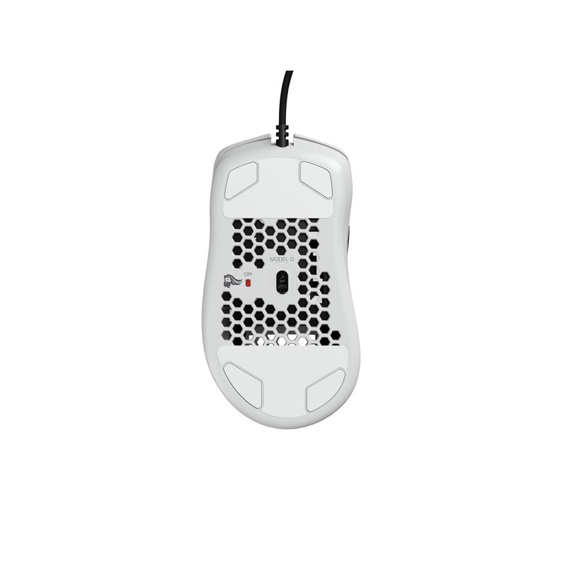 Glorious Model D Gaming Mouse, Glossy White (GD-GWHITE) (Renewed)