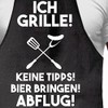 Shirtoo Barbecue Apron with 'Ich Grille' German Text