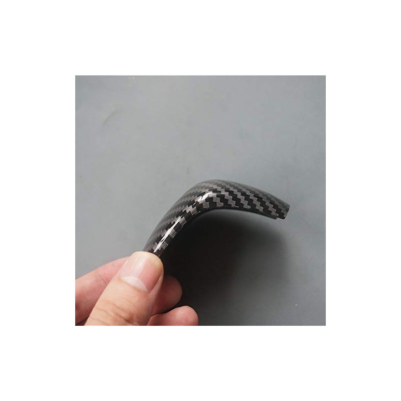 Carbon Fiber Print Interior Trim Gear Shift Knob for Nissan