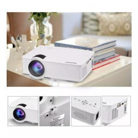 Excelvan GP9 EHD09 Mini LED Projector 800x480pixels Support 1080P 1800 Lumens...