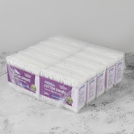 Professional Cotton Wood Stick Hygienic Swabs 4 Types 1 Box