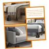 Ciieeo 4pcs Furniture Riser Blocks for Bed Frame Table Elevation