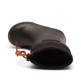 Bisgaard Boys Wellington Boots Thermo Rubber Brown Synthetic, black