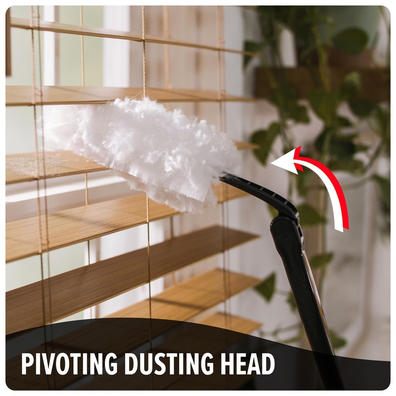 Dirt Devil Telescopic Extended Reach Duster, Multi-Surface Cleaning, with Disposable