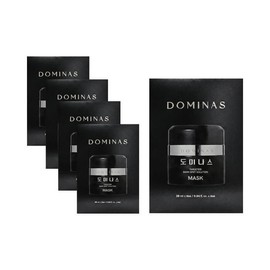 Dominas Bright Mask Pack 28ml 4 sheets x 5 boxes (total 20 sheets) / 도미나스 브라이트 마스크팩 28ml 4매 x5박스 (총20매)