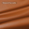Shinnwa Bar Stool Cushion Leather Bar Stool Covers Round Waterproof