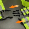 MJK Essentials Unisex Ultra-Reflective Safety Vest – Adjustable, High-Visibility Gear