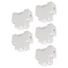 Power Socket 5 Hole 250V Durable Material Stable Sockets Safe