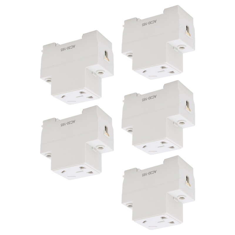 Power Socket 5 Hole 250V Durable Material Stable Sockets Safe