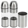 Stainless Steel Seasoning Bottle Multipurpose Food Grade Refillable Rustproof Salt