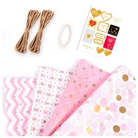 Gift Wrapping Paper 8 PCS