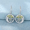 YL Tree of Life and Snowflake Earrings 925 Sterling Silver