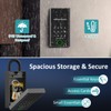 Foxlock Smart Key Lock Box, Fingerprint Wall Mounted Key Lock