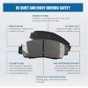 Unbranded Front And Rear Ceramic Brake Pads for 2006-2012 Ford