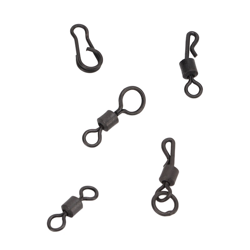 150pcs Fishing Barrel Bearing Rolling Swivels Kit Winding Resistance Stainless