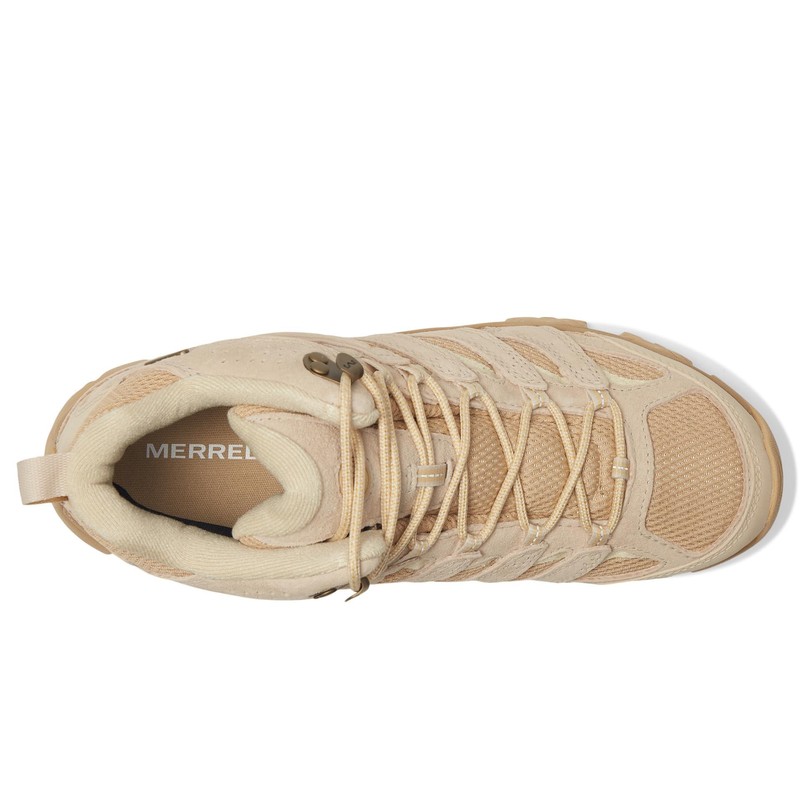 Merrell Men's Moab 3 MID WP Hiking Boot, Latte, 10