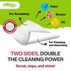 Crocodile Cloth PowerScrub - 80 Dual Surfaced Cloths, 10in X