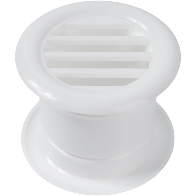 Vent Systems 1.5" Inch Pack of 4 White Door Air