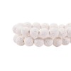 Lava Round Beads 8mm