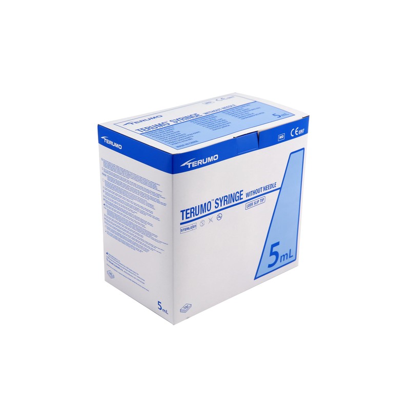 Terumo 5 ml Disposable Syringe - Pack of 100
