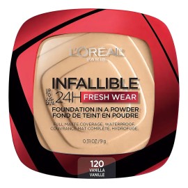 L'oréal Paris Base Polvo Infallible Fresh Wear 9 G 120 Vanilla