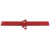 Woodworking T Track Ruler Multifunctional Aluminum Alloy Portable Wood Measuring