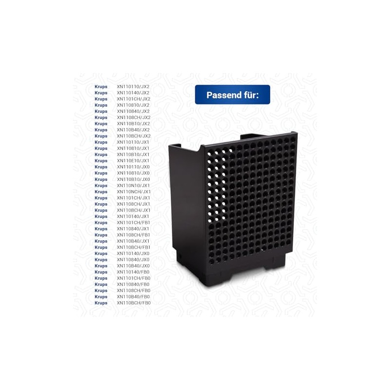 VIOKS Capsule Container Replacement for Krups MS-624311 for XN1101 XN1108