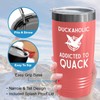 Flairy Land Duck Huntings Coral Edition Ringneck Tumbler 20oz -