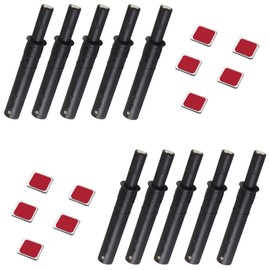 Xuoxeji 10 Pack Push to Open Door Catches, Push Door Closer Catches Latches Release, Magnetic Invisible Door Opener Press Device Hidden Rebound Cabinet Door Concealed Pull Free Handle (Trumpet)