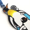 Chikou 50102006 Die-Cut Slim Penguin Bookmark